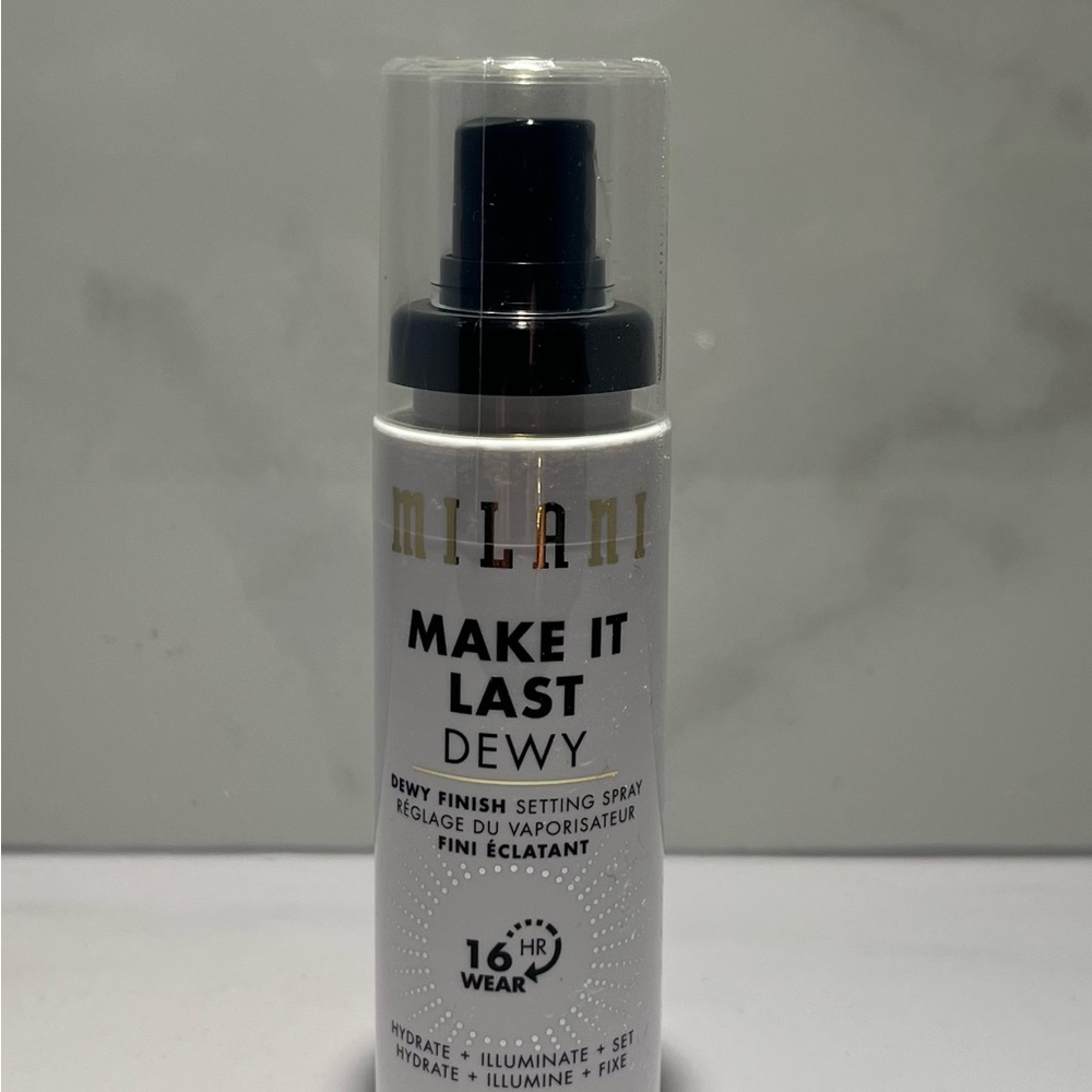 Milani Make It Last Dewy Setting Spray - White and Black New!!!